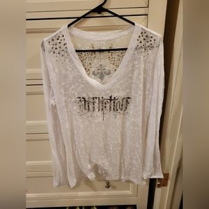 Affliction Long sleeve T shirt